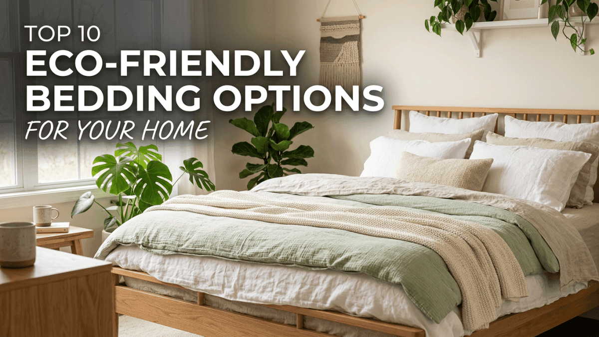 Top 10 Eco-Friendly Bedding Options for Your Home