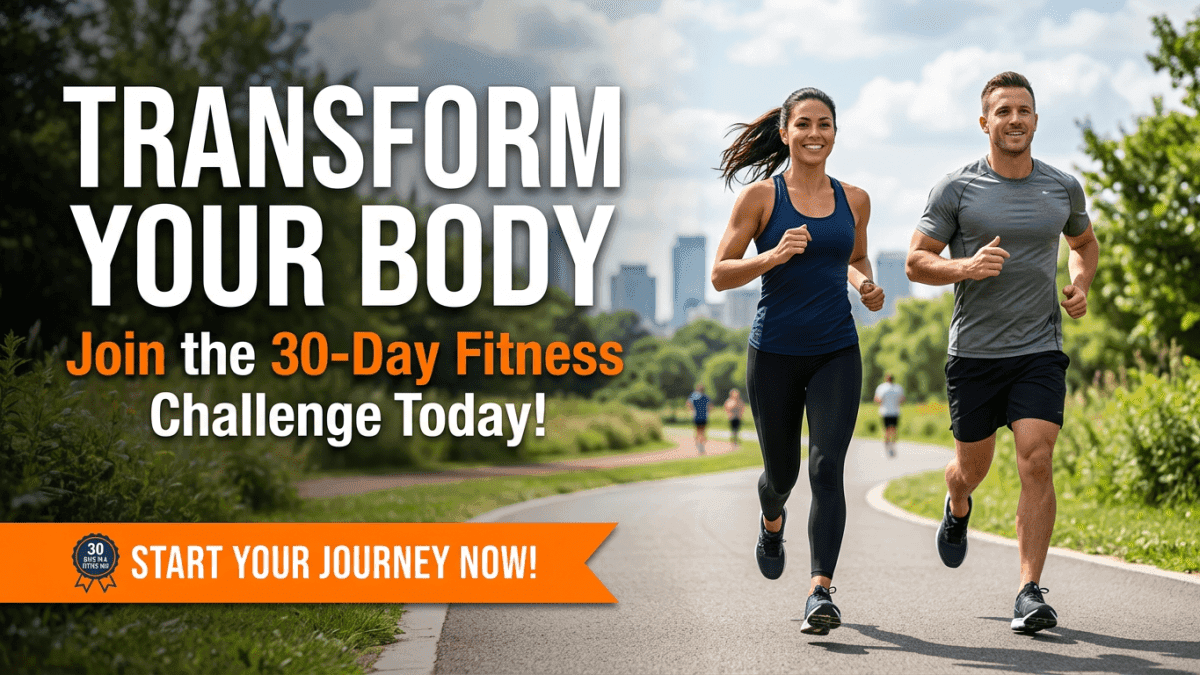 Transform Your Body: Join the 30-Day Fitness Challenge Today!
