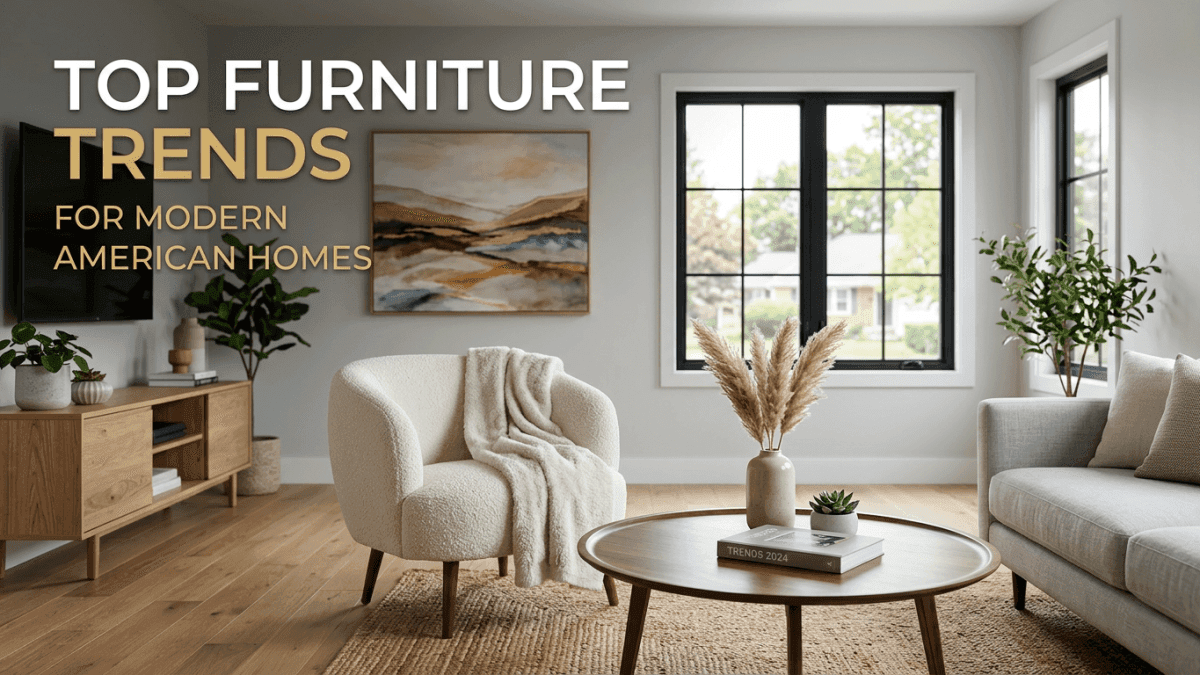 Top Furniture Trends for Modern American Homes