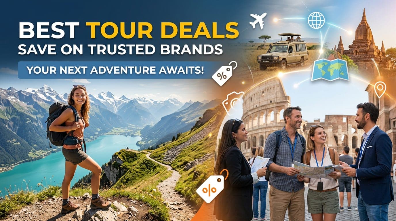 Best Tour Deals: Save on Trusted Brands for Your Next Adventure