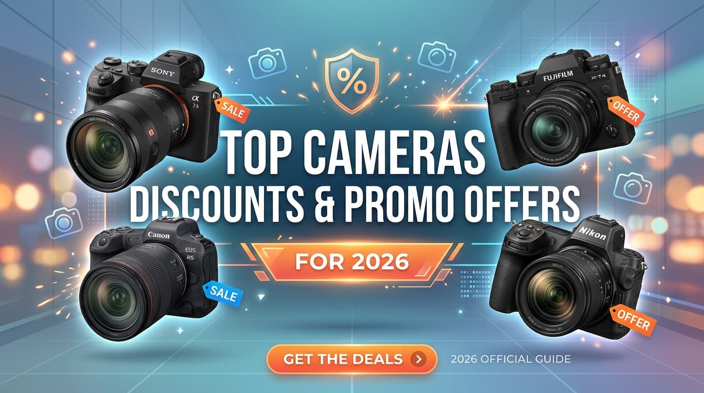 Top Cameras Discounts and Promo Offers for 2026