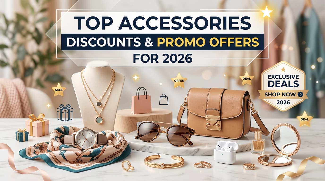 Top Accessories Discounts and Promo Offers for 2026