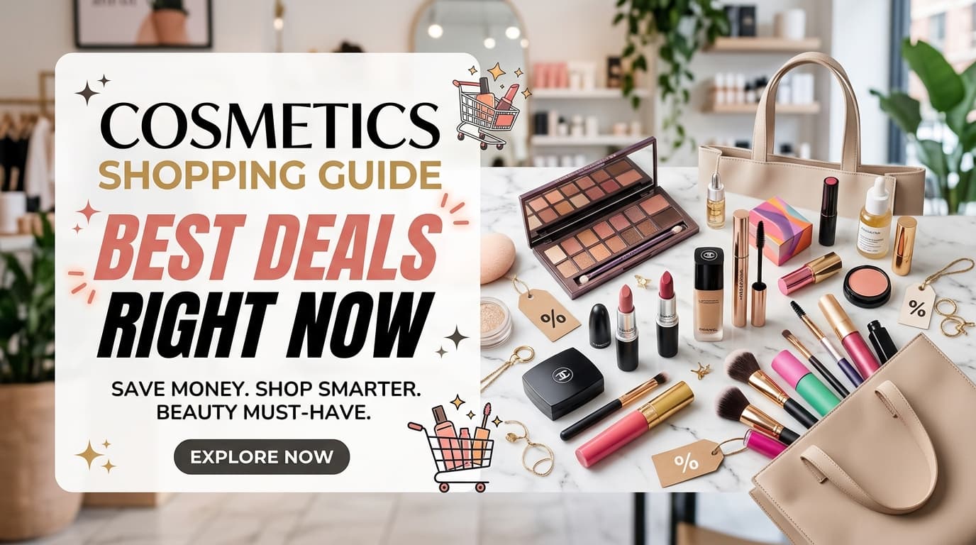 Cosmetics Shopping Guide: Best Deals Right Now