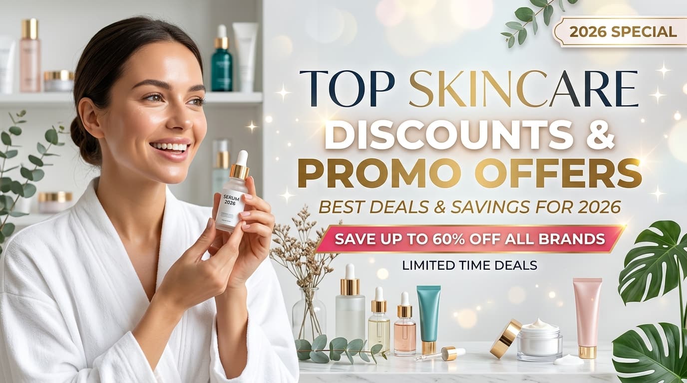 Top Skincare Discounts and Promo Offers for 2026